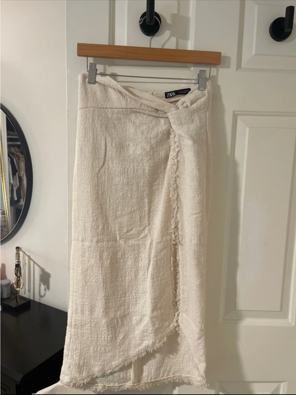 ZARA linen skirt